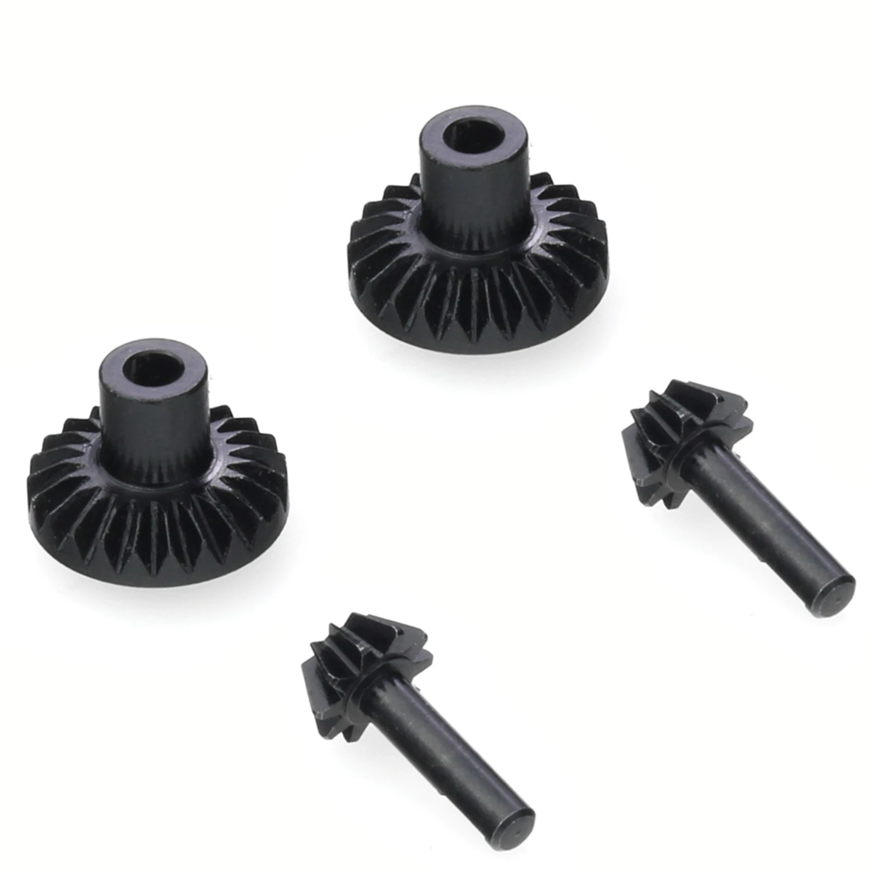 ABUM-10X Upgrade Steel Gear Bridge Axle Gear Steering Cup Kit For MN D90 D91 MN99 MN99S 1/12 RC Car Spare Parts,F+R