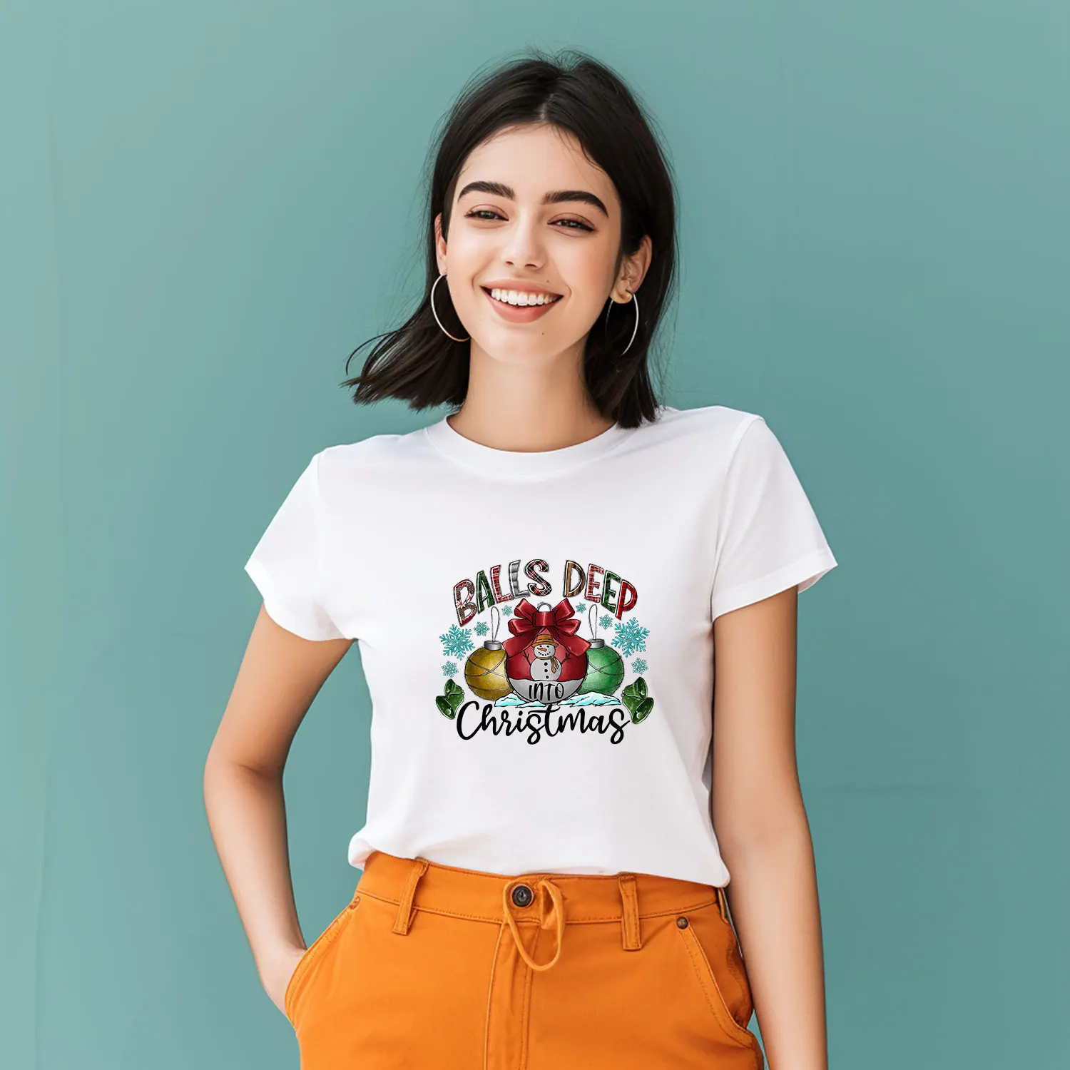 Love Christmas Hot Cocoa I Put For Santa Joy The Real Gift Jesus Iron-on Transfers for Clothing Bright Colors DIY Decoration