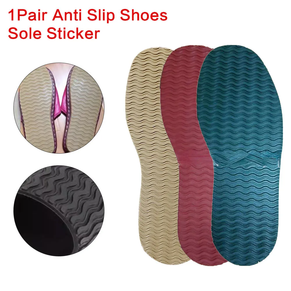 Rubber Soles Shoes Sole Repair Replacement Stickers Protector Leather High Heel Shoes Outsole Anti Slip Pads Anti-slip Sticker