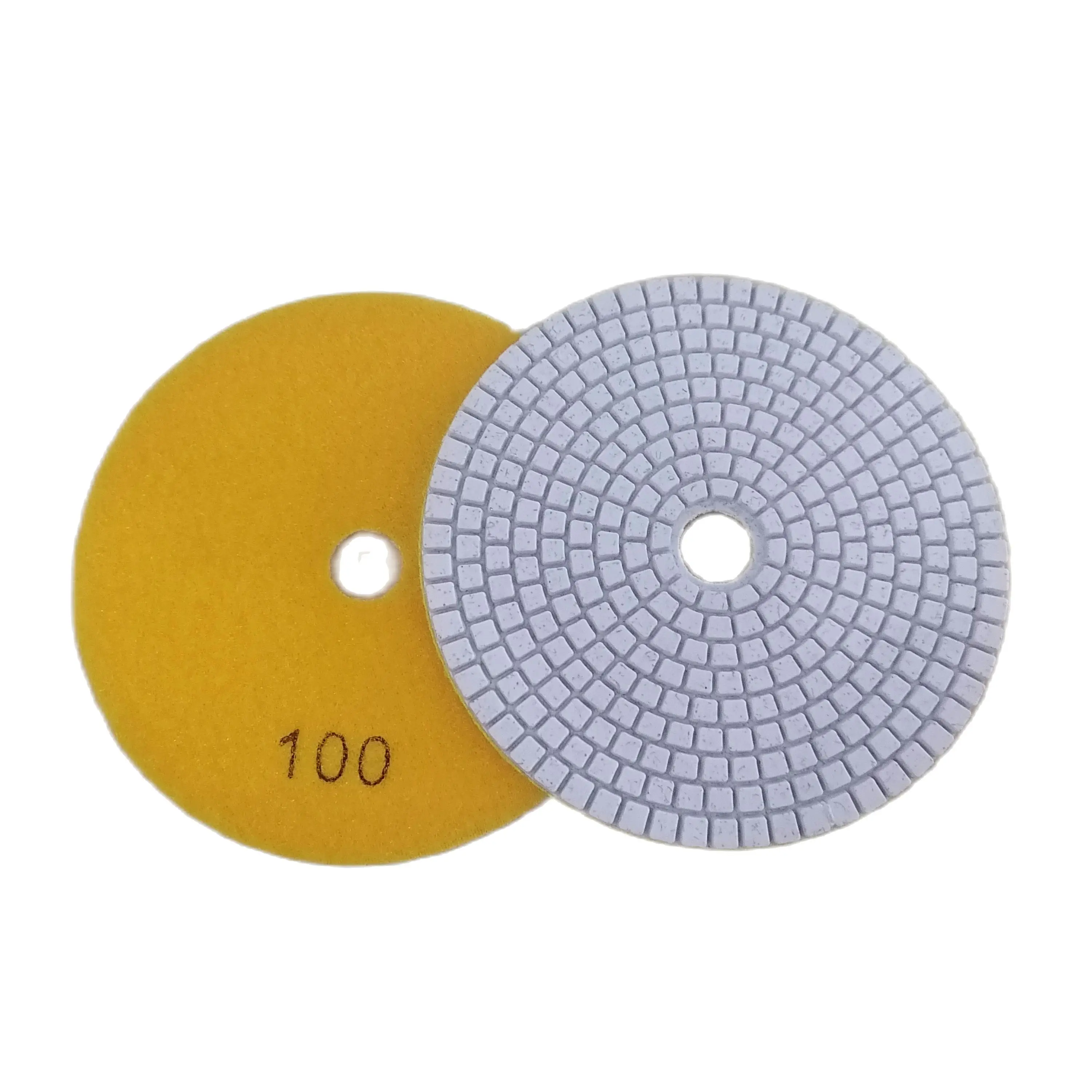 180Pcs 6 Inch 150mm Wet Polishing Pad  Diamond Tools For Marble Granite Floor Concrete Stone Grinding Wet Polish