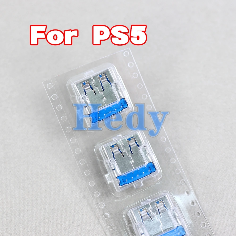 20PCS 2.0 USB A Video Interface Jack Connector For PS5 Console 3.2 3.2USB Socket TV interface Replacement Parts