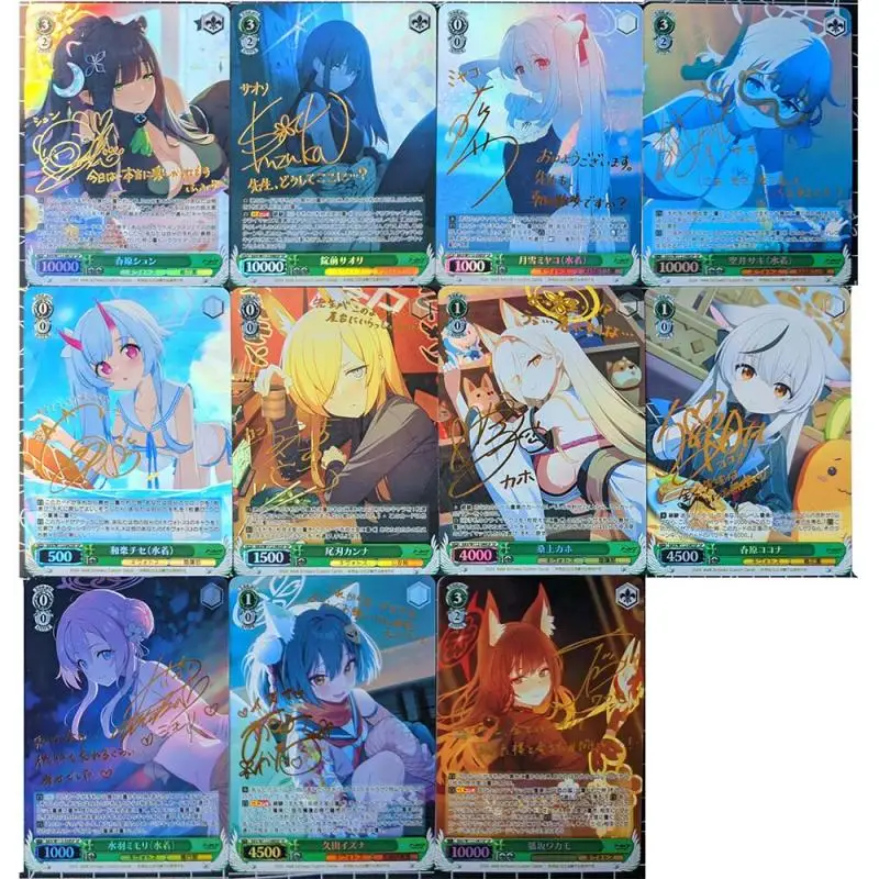 Anime Goddess Story DIY ACG Hoshino Ai Kurokawa Akane Arima Kana Game Cards Toys for boys Collectible Cards Birthday Present