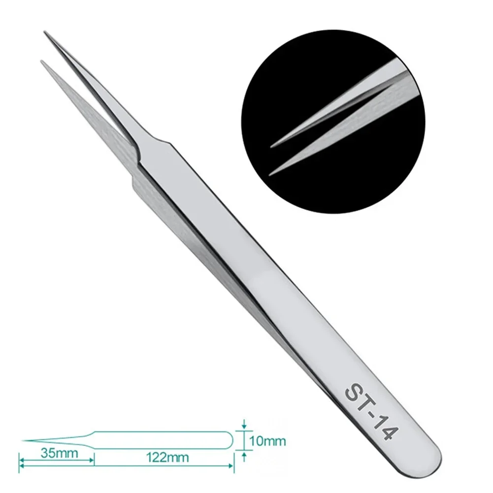 High Quality Soldering Repair Tools Precision Tweezer Anti-static Extension Tweezer For Electronic Phone Repair