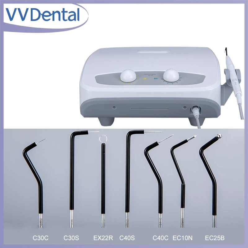 

VVDental Стоматологический электрохирургический блок ATS-S1 Высокочастотный электроэнергетический блок Нож Скальпель Стоматологическая электрохирургическая система для полости рта