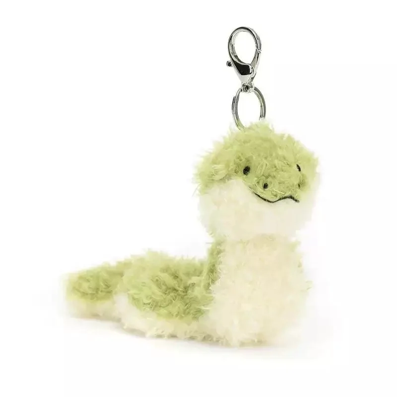 

Плюшевая игрушка-брелок Jellycat Bashful Snake (Великобритания), милый подвесной сувенир, кукла, подарок на Новый год
