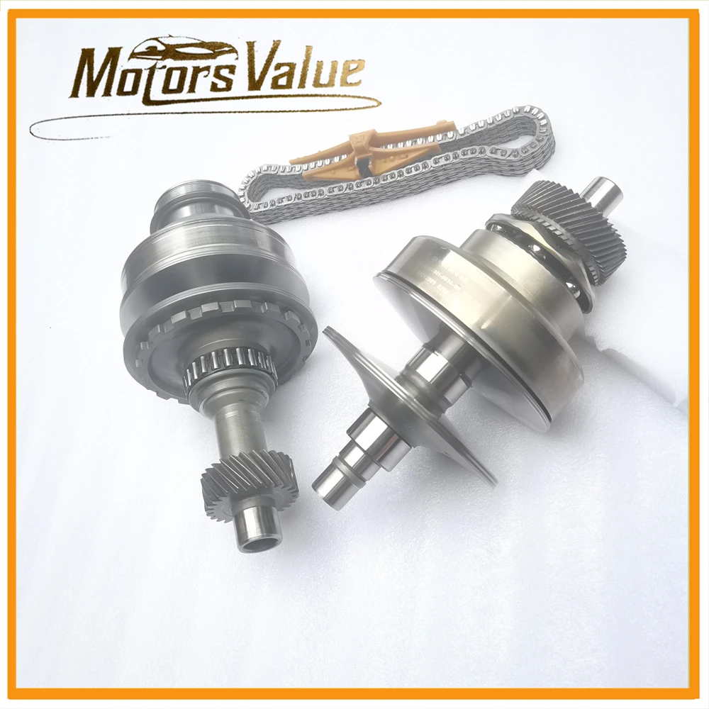 

0AW Automatic Transmission Belt Chain Kit 0AW331101 Pulley For Audi 0AW 331101P SS1 29032010 0537 LB One Year Warranty 0AW Autom