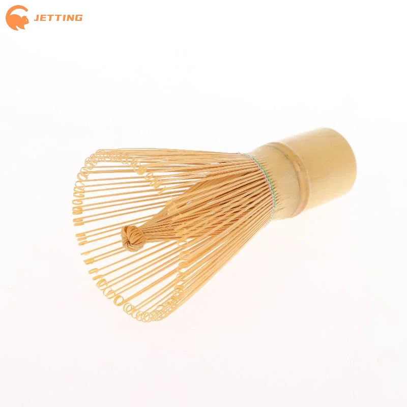 Japanese Ceremony Bamboo Chasen Matcha Green Tea Powder Whisk Tea Brush Kitchen Accessories Tea Tool With Cherry Blossom Pendant view 4