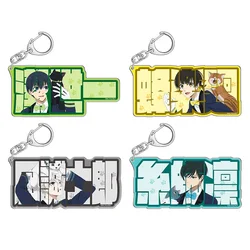 6CM BLUE LOCK Anime Figures Bachira Meguru Seishiro Nagi Rin Itoshi Cosplay Acrylic Keychains Cute Bag Accessories Fans Gift