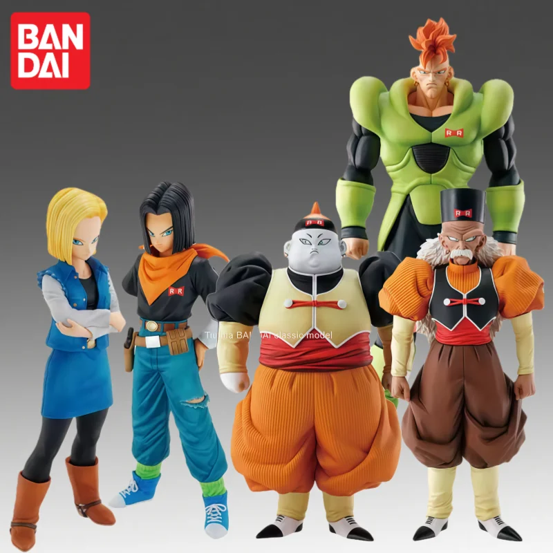 

В наличии Bandai, оригинальная Ichiban Kuji Dragon Ball, Android 16, Android 19, Android 20, экшн-фигурка, модель куклы, новинка в штучной упаковке