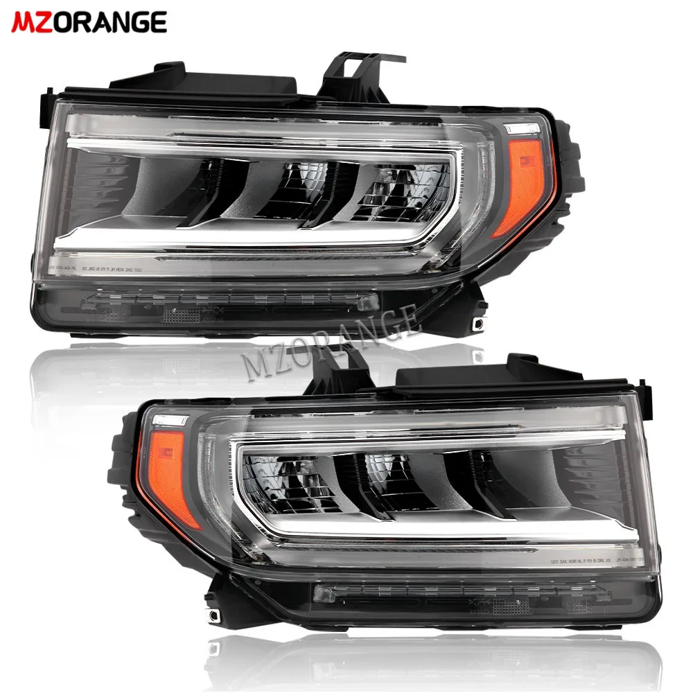 

left side Front Headlights for GMC Acadia 2020 2021 Full LED Headlight Low High Beam Lamp Car Accessories auto parts 84835430