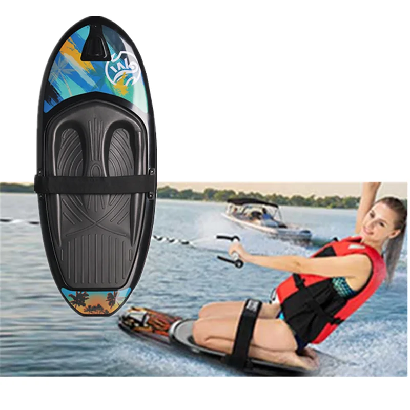 Kids Plastic Twin Tip Joint Windsurfing Knee Board Boat Aviation Pilot Water Ski Kneeboard For Boating