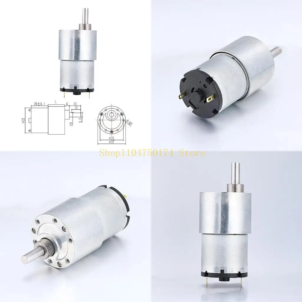 

Редукторный двигатель от 7 об/мин до 960 об/мин, эксцентриковый выходной вал JGB37-528, лидер продаж