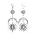 Silver earrings