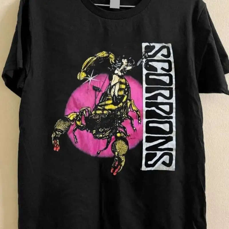 

Scorpions Band T-shirt I Went Crazy With The Scorps vintage tee QT1386
