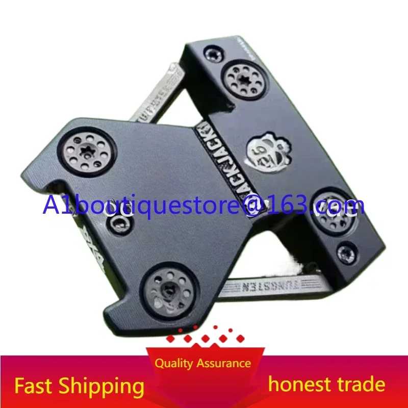 

All Black Integrated Golf Club Big Head Horn American High Stability Putter