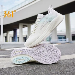 361 Degress Airwing 4.0 Women's Sports Shoes Retro Wear-Resistant Shock-Absorbing Breathable Casual Running Snakers 682412213