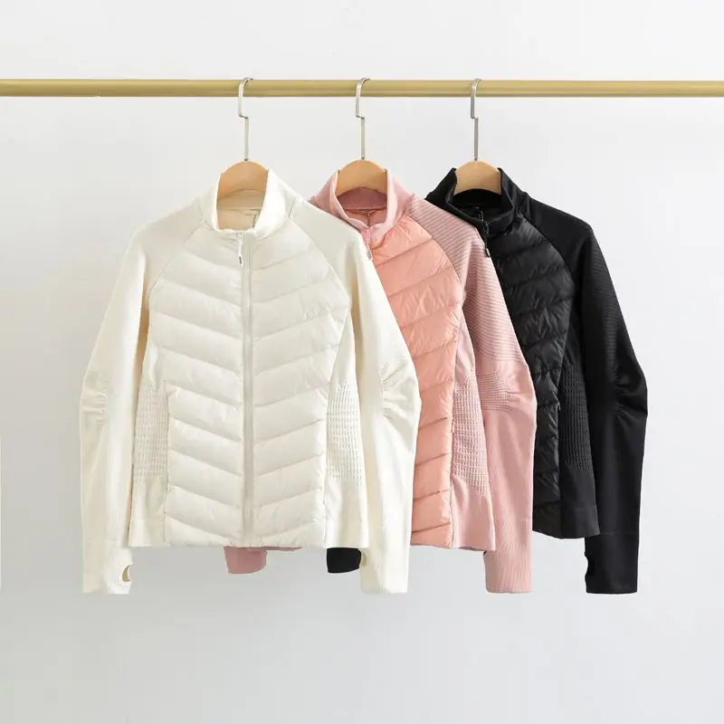 

Women's Golf Jacket Winter Slim-Fit Lightweight Down Jacket Short Style Windproof Warm Outdoor Sports Top