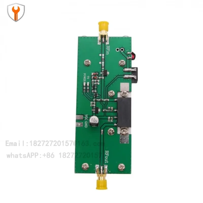 13W 433MHz Linear RF Power Amplifier 335-480MHz with Heatsink 433MHz RF Amplifier and Comparator