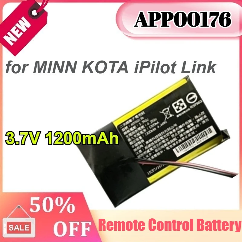 

APP00176 3.7V 1200mAh for MINN KOTA IPilot Link Remote Control Battery