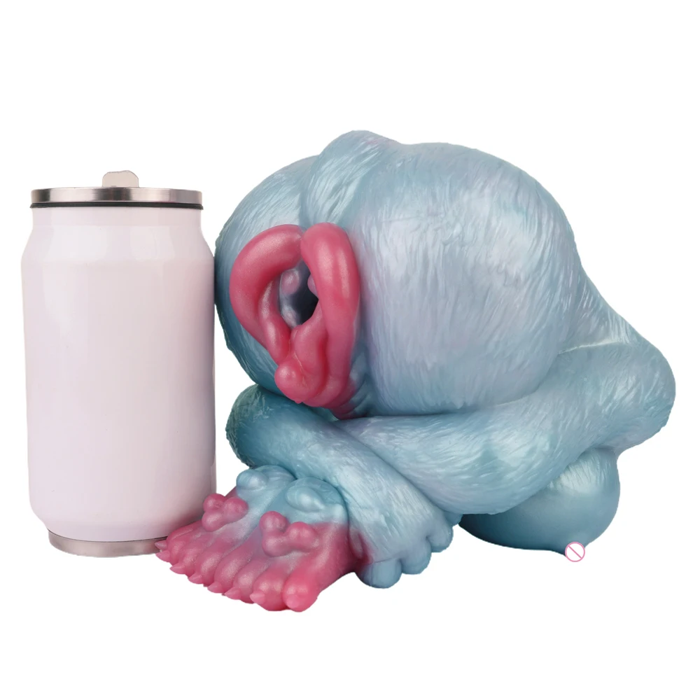 SHAZ leopardo coño masturbador masculino taza realista Vagina chupando mamada Animal masculino Stroker pene masajeador juguetes sexuales para hombres 18+