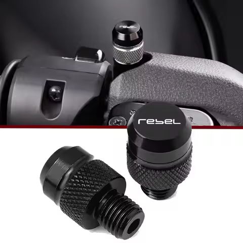 For Honda Rebel 500 Motorcycle Mirror Hole Plugs Screws Bolts CMX 300 1100 CMX500 CB650R CB1000R CBR650F CB500X CBR 650R 600R