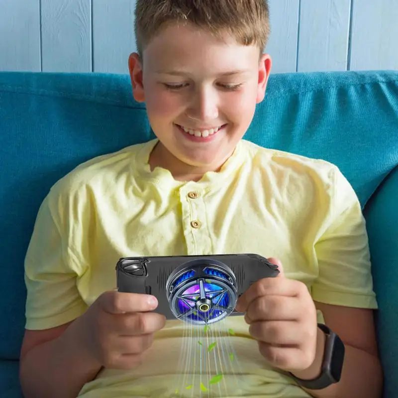 Semiconductor Mobile Phone Cooler Radiator Strong Cooling Magnetic Mobile Phone Cooling Fan