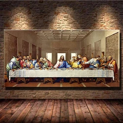 Diamond Embroidery The Last Supper of the Famous Art Christ Jesus Full Diamond Mosaic Art Painting Cross Stitch Wall Decor