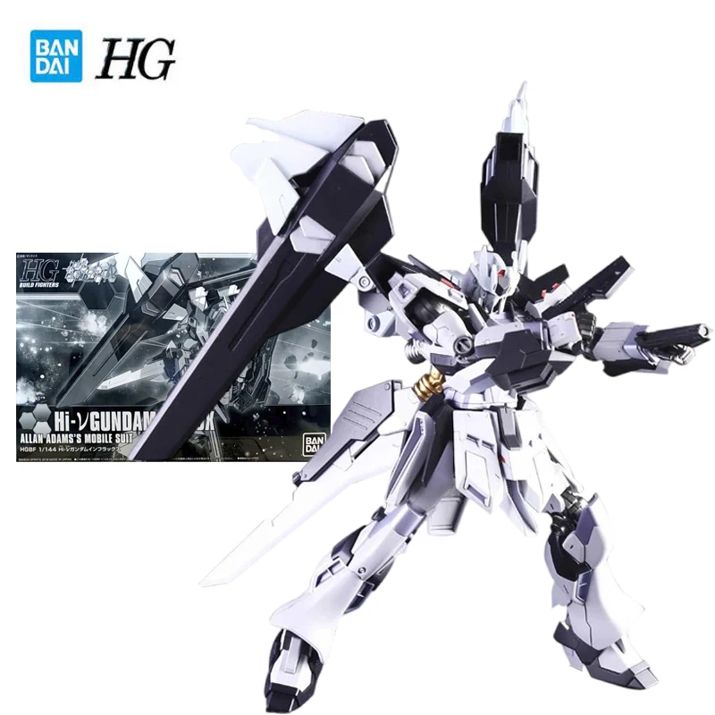 

Bandai Genuine Gundam HG Series Model Garage Kit 1/144 Anime Figure Hi-V Gundam Influx Boy Action Assembly Toy Collection Model