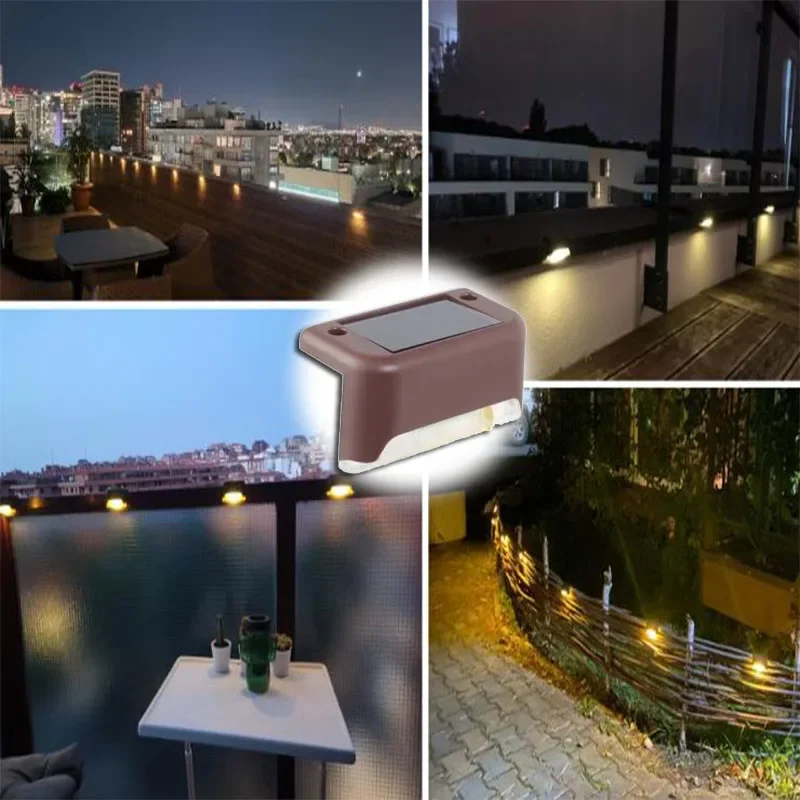 XIWANGFIRE LED-Solar-Treppenlicht 6