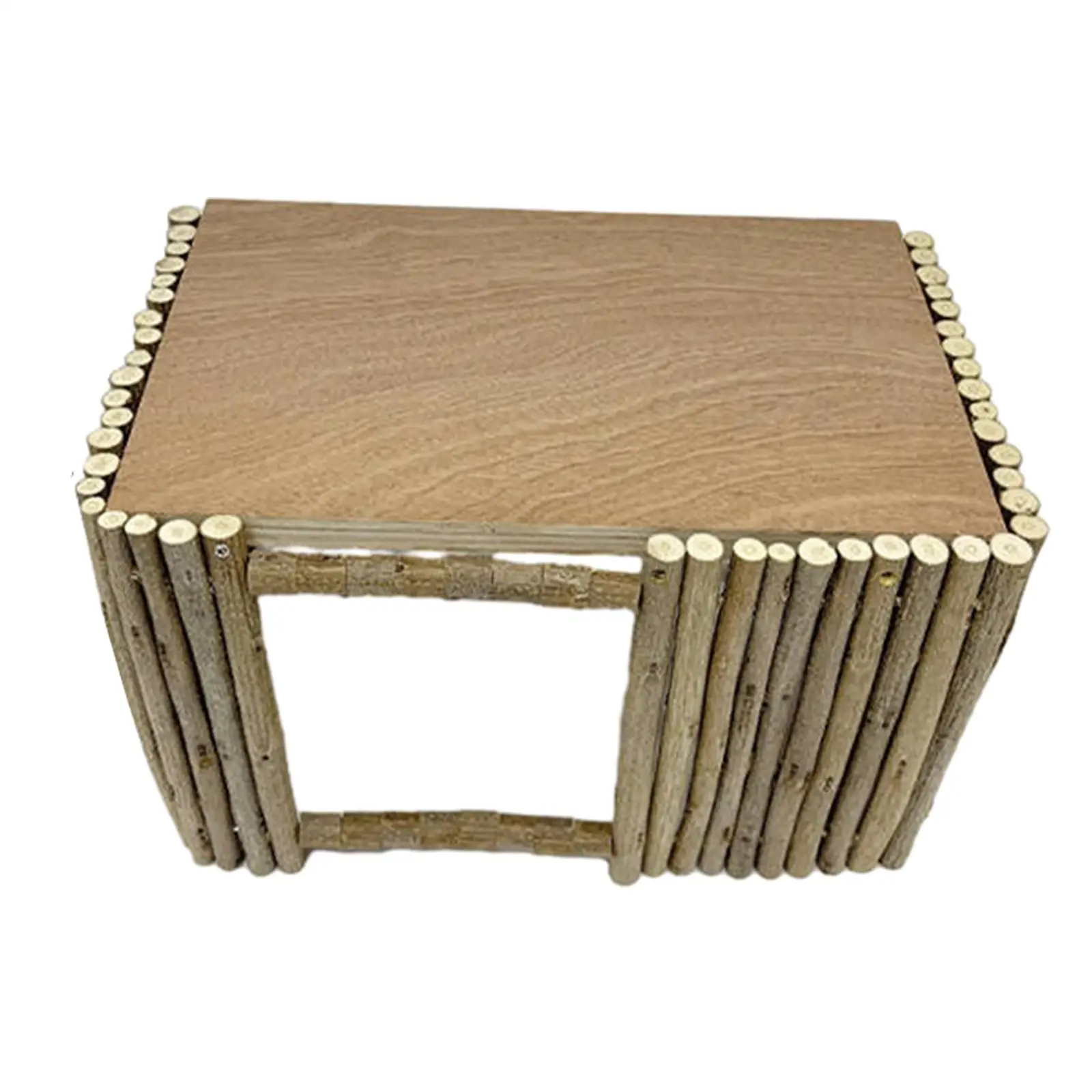 

Деревянный домик-укрытие для хомяков, морских свинок, мышей и шиншилл, 31,5x20,5x19 см