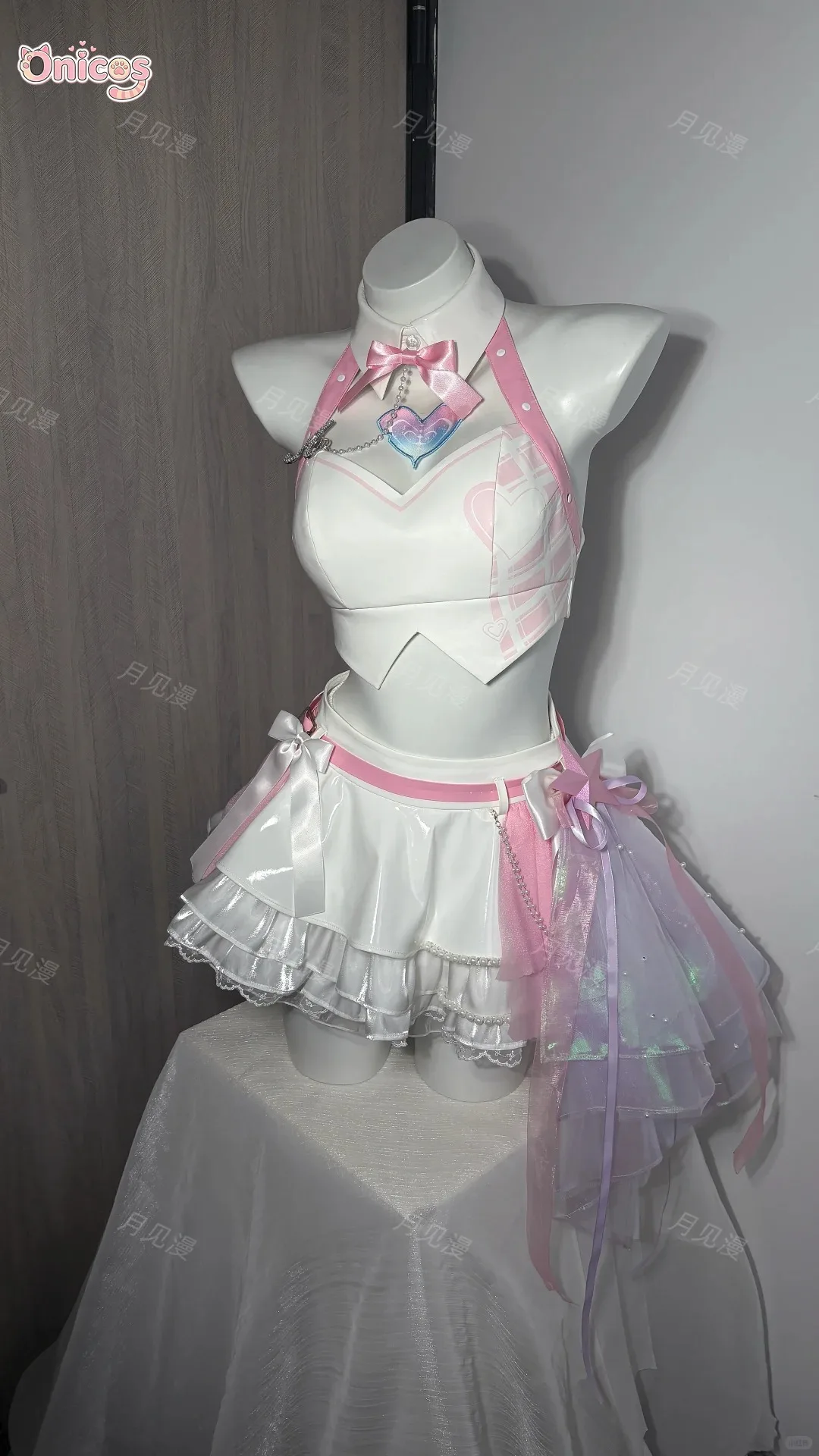 

Wuthering Waves Aemeath Cosplay Costume Korean Anniversary Musinsa Collab Outfit Women Dress Halloween Carnival PartyOnicos
