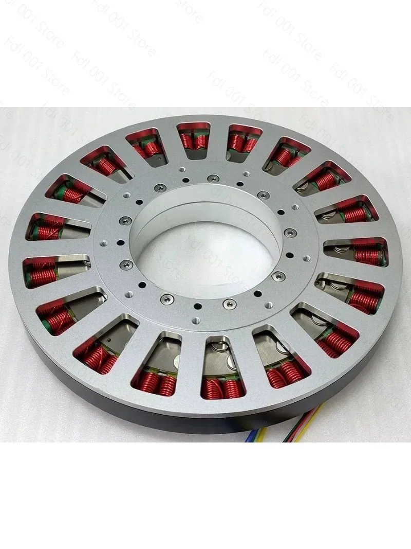 Large Hollow Torque Motor 10Nm 20310 Permanent Magnet DC Brushless Motor, Hollow Shaft Low Speed
