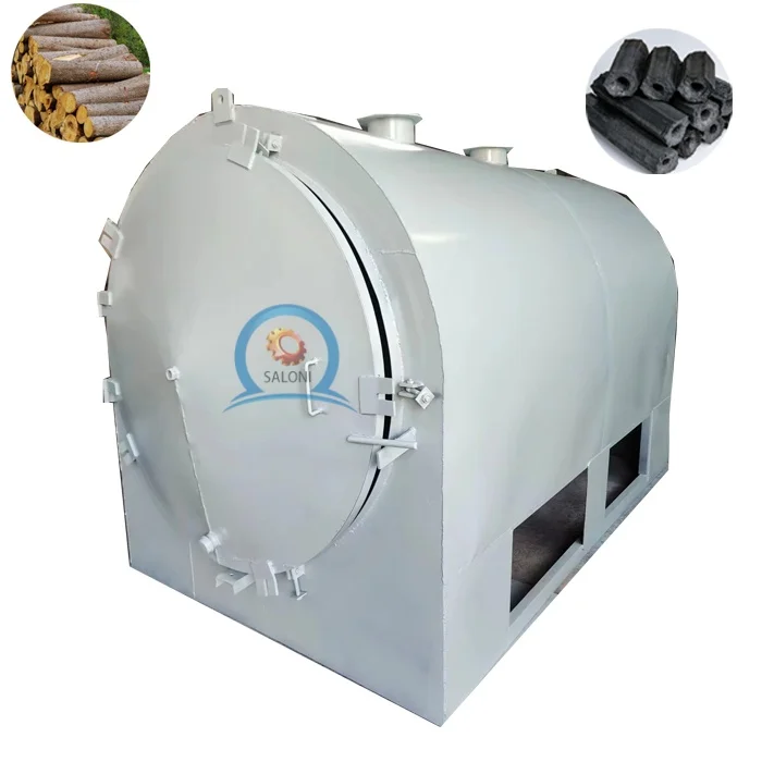 Hot Sale Metallic Charcoal Carbonization Industrial Charcoal Making Machine Industrial Charcoal Kiln