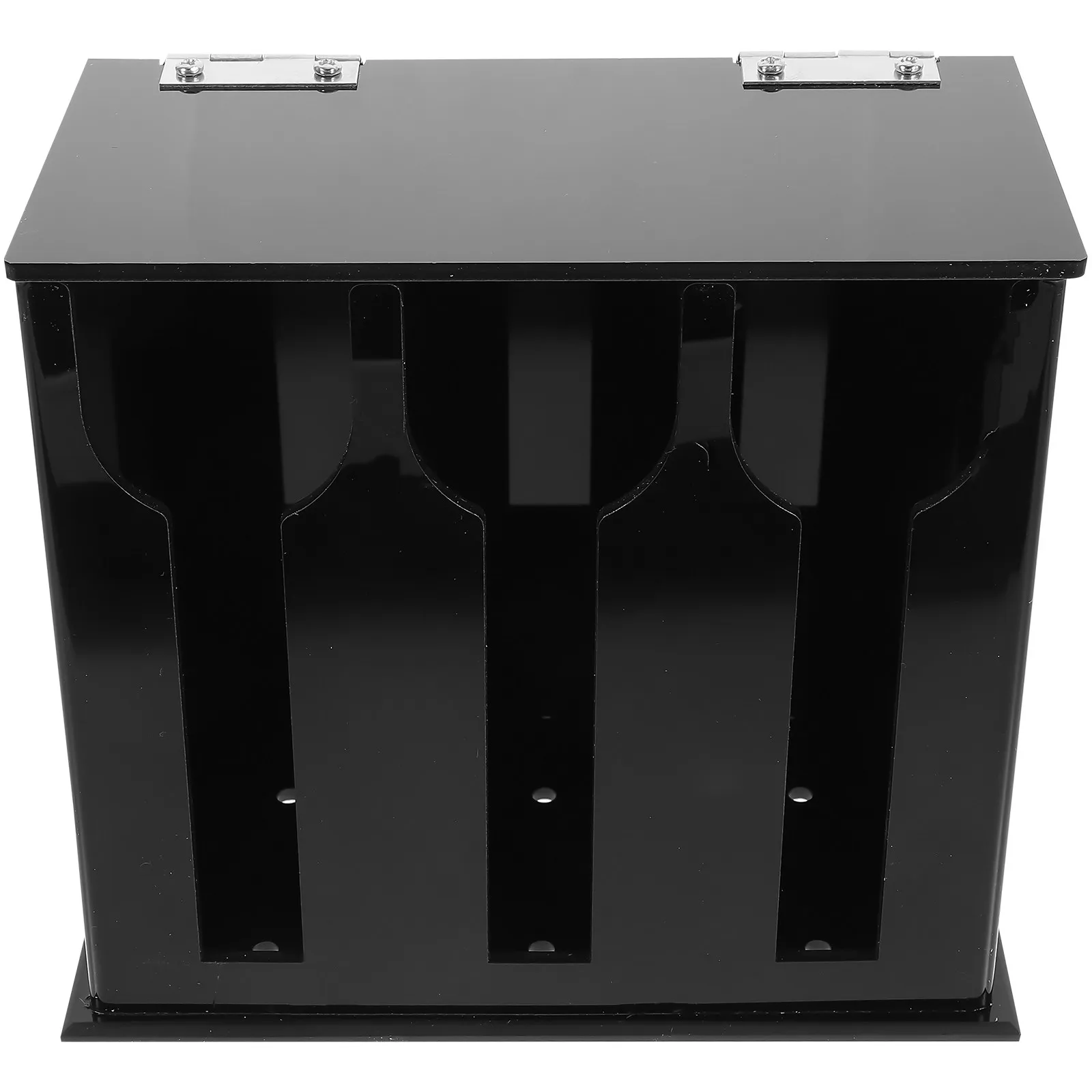 

Premium Acrylic Spoon Rest Stand for Home Restaurant Use Easy Clean Round Bottom Hole Sideways Storage Spoon Rack Table