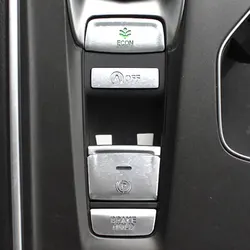 Car Electronic Handbrake Parking Switch Brake Button Cover Stickers Protect For Honda Accord 10th 2018 2019 Styling Accessories