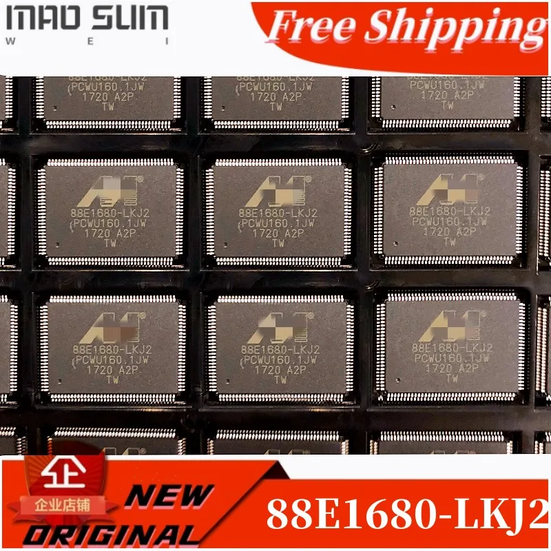 

Free Shipping(2-10piece) 100% New 88E1680-LKJ2 88E1680 LKJ2 QFP-128 ORIGINAL