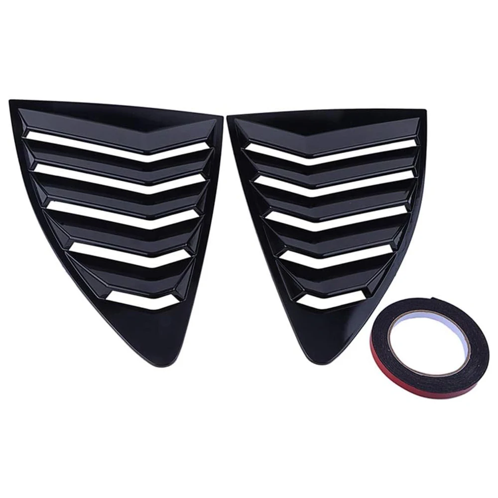 Rear Quarter Window Louvers Spoiler Panel Car Side Window Louver For Scion FRS for Subaru BRZ for Toyota 86 GT86 2013-2018