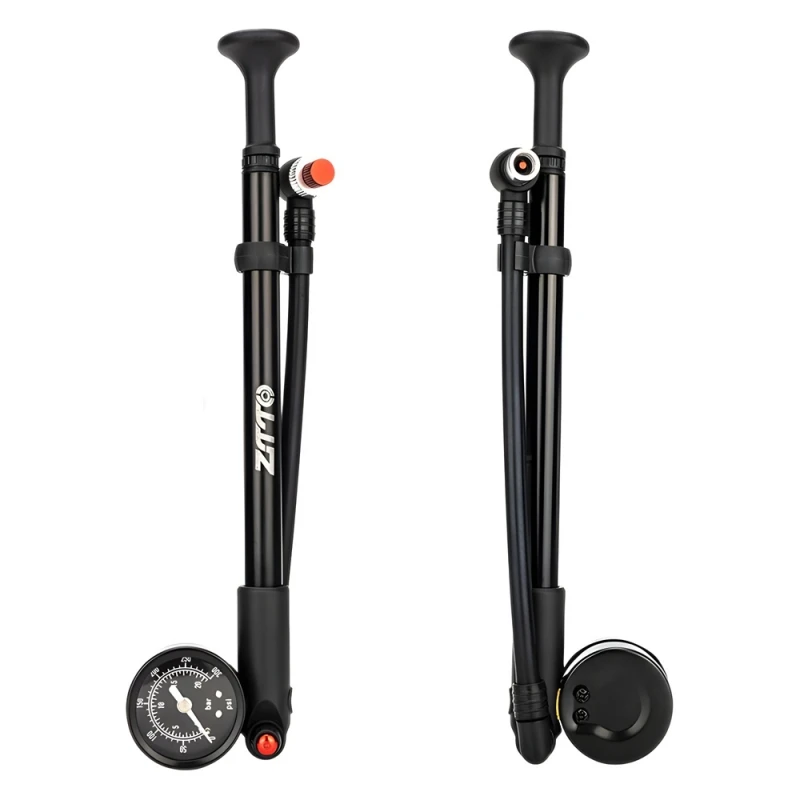 AliExpress LIXADA ZTTO Bike Shock Pump with Gauge 300PSI High Pressure Air Pump Schrader Valve for Front Fork & Rear Suspension