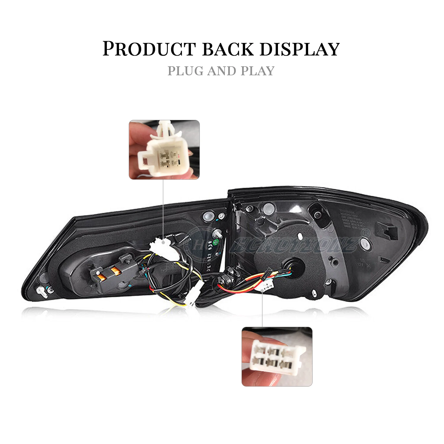 レクサス用 工場組立部品 リアランプ 2006-2013 ダイナミックターンシグナル スタートアップアニメーション LEDテールライト