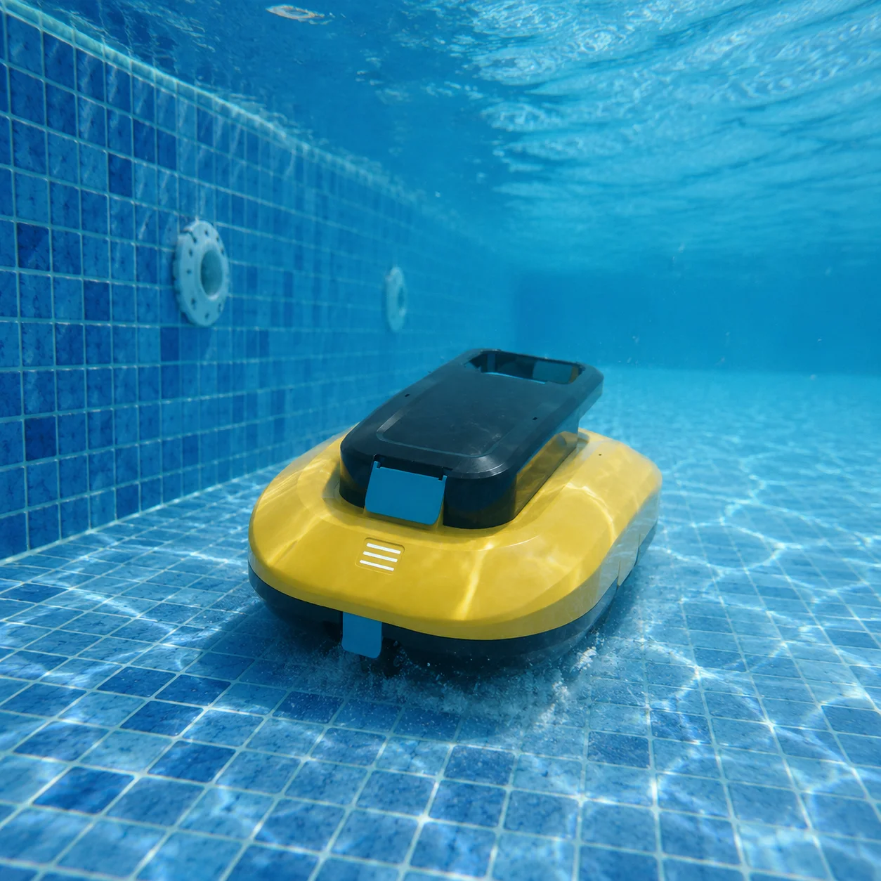 Intelligent Robotic Pool Cleaning Tool ABS Portable Vacuum Cleaner for Swimming Pool Maintenance
