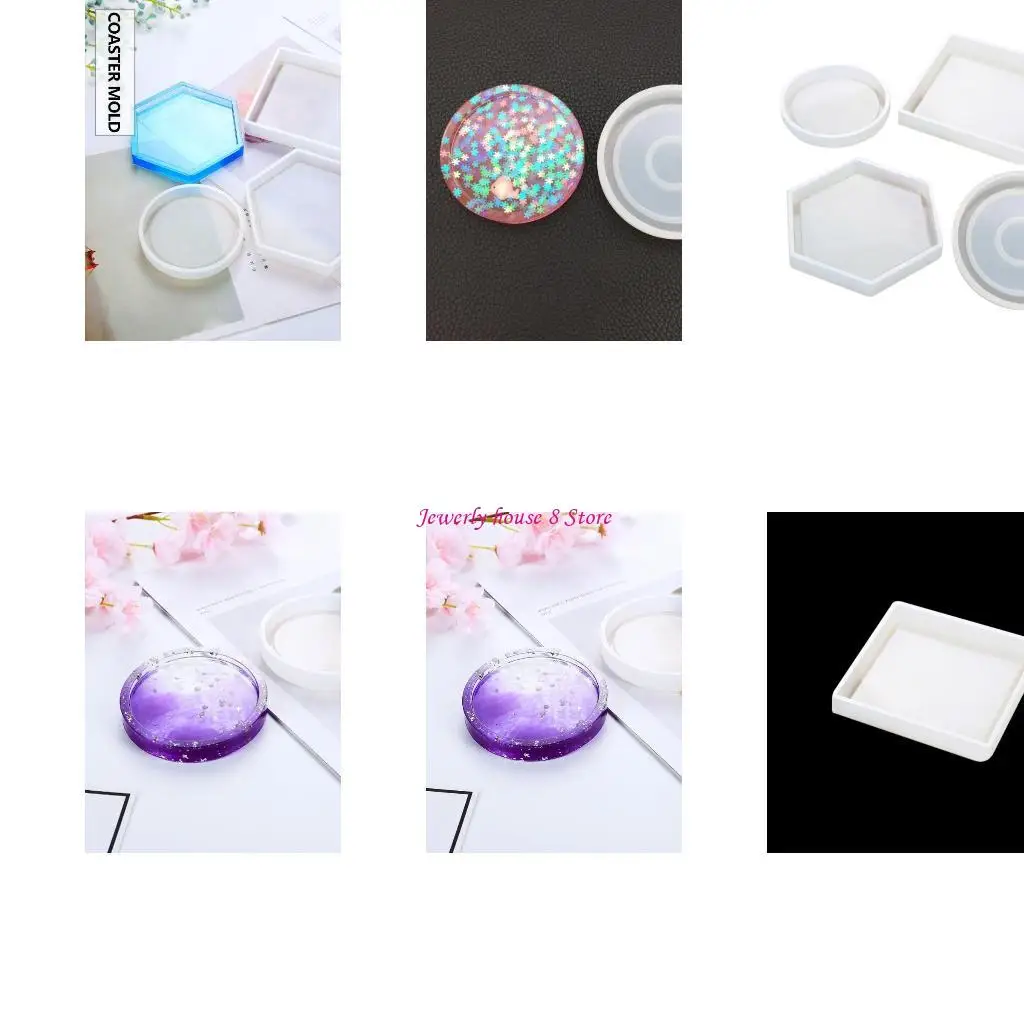 

Коврик для чашки «сделай сам», геометрическая подставка, силиконовые формы, эпоксидная смола, кронштейн для подставки, форма для