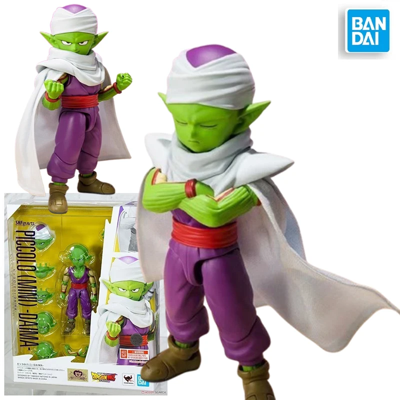 

Оригинальная аниме-фигурка BandaiDragon Ball SHF DAIMA Piccolo MINI, экшн-фигурка, игрушки для детей, подарок, коллекционная модель, украшения