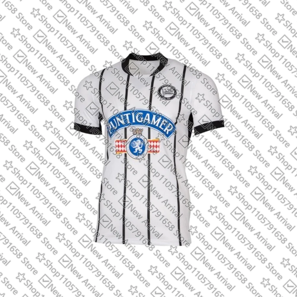 26/27 Österreich Top Erwachsenen-Sport Atmungsaktives Herren-Fußball-T-Shirt Sturm Graz Schnelltrocknend Match-Training Fußball Heim- und Auswärtstrikot Unisex
