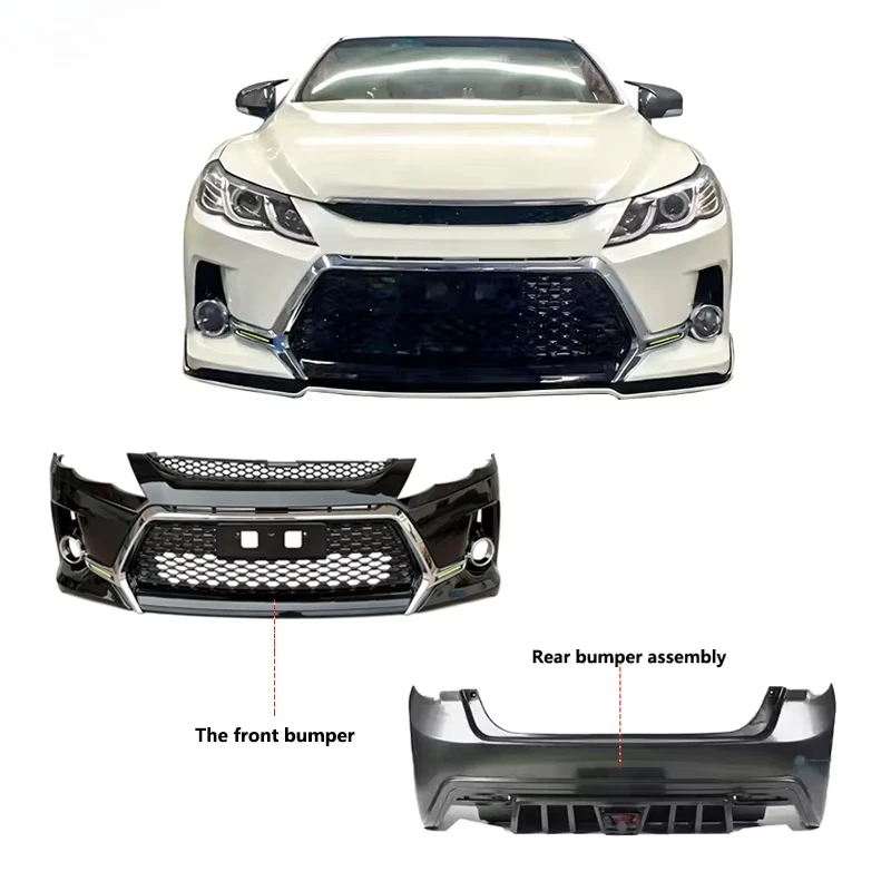

2010-2013 for Reiz Mark X Car Body Kit Upgrade GS Style Front & Rear Bumpers with Side Skirt New Condition