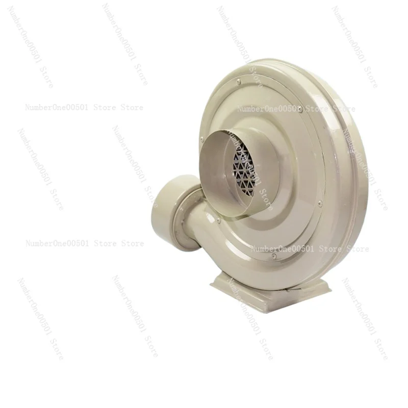 125mm Centrifugal Blower 220V Medium Pressure Industrial Exhaust Fan High Power for Smoke Dust Removal