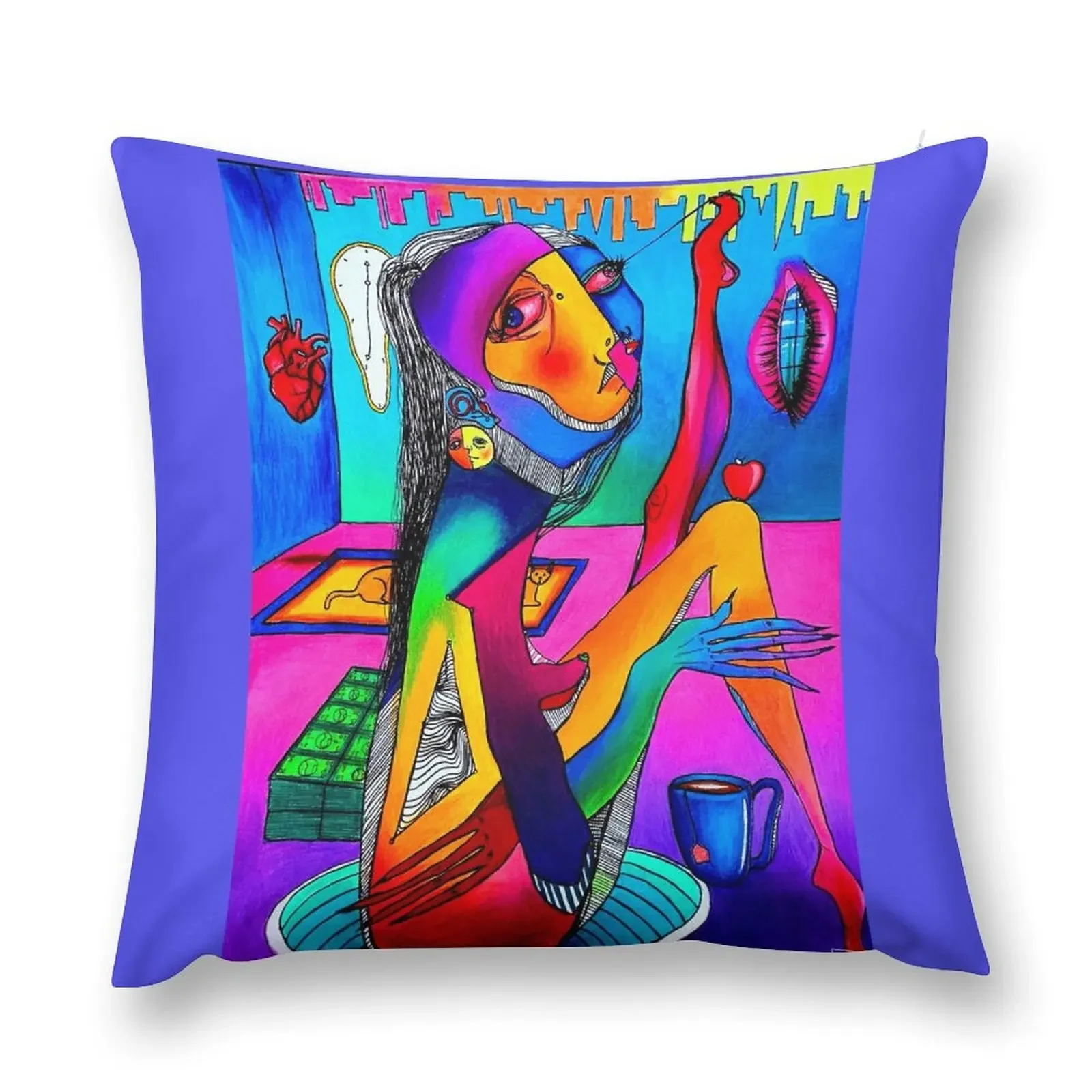 

Dahlia Throw Pillow Christmas Covers Cushions For Sofa pillow