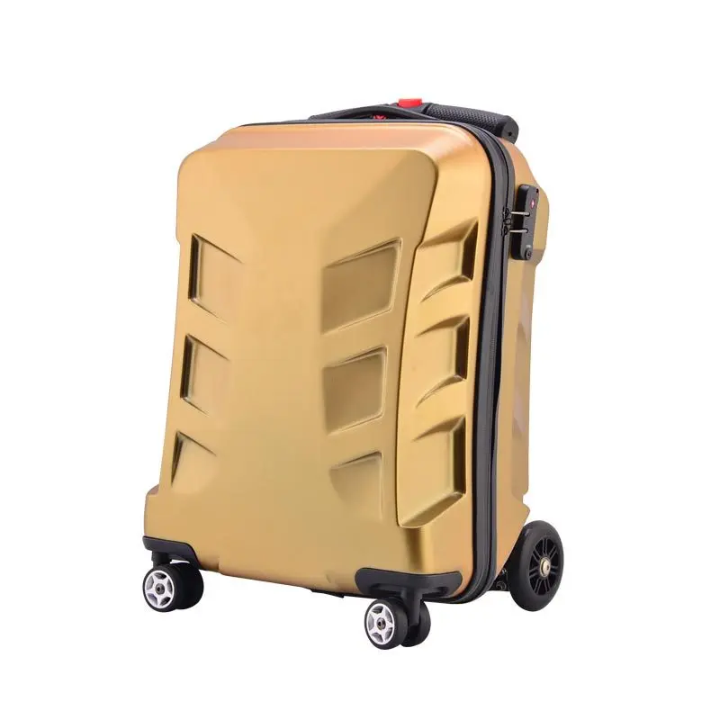 New Fashion Skateboard Scooter Suitcase for Kids Riding Luggage suitcase Adult Folding Business Board Bag Trolley