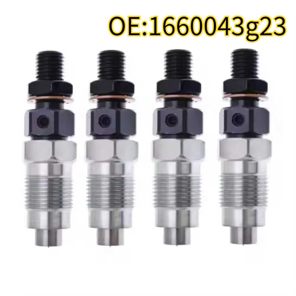 

For 1660043g23 Nieuwe Td27 Diesel Brandstofinjectoren Mondstuk W/Ring Kit 20Mm Voor Nissan Navara 4PCS