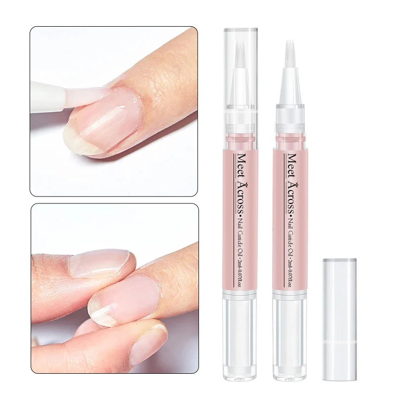 เล็บ Cuticle Revitalizer Oil ป้องกันไม่ให้ Agnail Nail ภาษาโปลิชคำ Softener อาหารเสริม6กลิ่นเล็บโภชนาการน้ำมันปากกาเล็บ