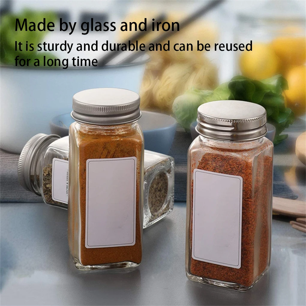 Spice Herb Jar Container Condiment Dispenser Bottle Organizer Kitchen